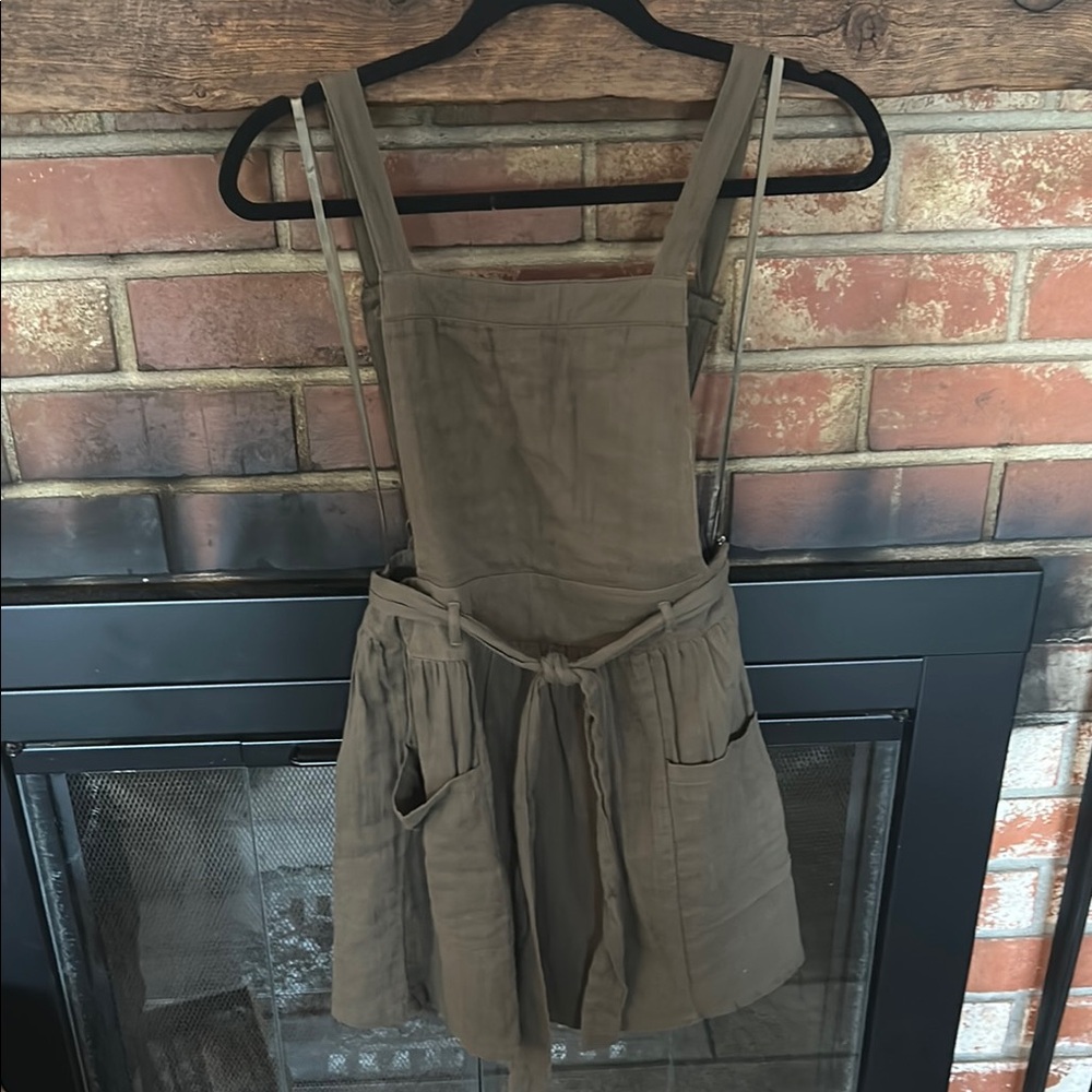 Very J Olive Green Dress